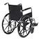 High Back Steel Lightweight Manual Wheelchair