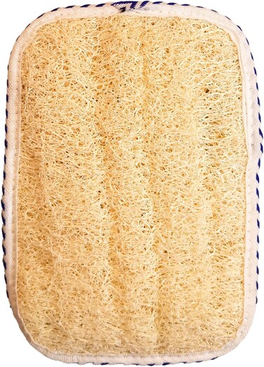 ليفة استحمام مخملية من فيلورا للبالغين والأطفال - ليفة استحمام لطيفة ومقشرة للجسم