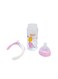 Nuvi Wide Neck Plastic Feeding Bottle With Handle 300ml