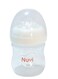 Nuvi Wide Neck Plastic Feeding Bottle 0m+, 120ml - Clear