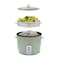 Sanford 1.5L Automatic Rice Cooker with Steamer &amp; Keep Warm   500W Power   Non-Stick Pot  (GREEN)