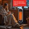 Sanford 900W Carbon Heater with Remote Control &amp; Oscillating Function   2 Heat Settings (450W/900W)   Tip-Over &amp; Overheat Protection   Silent Radiant Warmth   Portable for Home &amp; Office