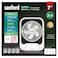 Sanford 7&quot; Rechargeable Table Fan with LED Lights &ndash; 3600mAh Lithium Battery, 15H Fan Run Time, 3-Speed, Tilt Head, Type-C USB Charging, White