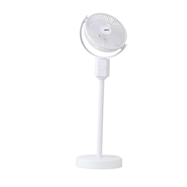 Sanford Rechargeable Stand Fan &ndash; 4500mAh Li-ion Battery, 10 Hour Run Time, 4 Speeds, Oscillation &amp; Tilt, Adjustable Height, Portable &amp; Dismantlable, USB-C Charging