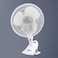 Sanford Portable Clip Fan &ndash; 3-in-1 Desk, Clip &amp; Wall Mount Fan, 45W Heavy-Duty Motor, 2-Speed, 360&deg; Horizontal &amp; Vertical Rotation, Wide Angle Oscillation, Super Quiet (SF6660BFN)