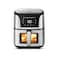 Sanford SF2450AF Digital Air Fryer with Visible Window, 5.5L Large Capacity, 1500W, Touch Control LED Display, 7 Presets, 360&deg; Heat Circulation, Oil-Free Cooking, Timer &amp; Temperature Control