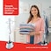 Sanford 1800W Garment Steamer, 1.8L Water Tank, 45-Sec Heat-Up, 50-Min Continuous Steam, Adjustable Pole, Auto Shut-Off, Anti-Scalding Hose, Fabric Wrinkle Remover for Clothes, SF2910GS (Red)