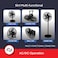 Sanford 5-in-1 Rechargeable Stand Fan, 16-Inch, 3600mAh Battery, 45H Max Run Time, 5-Speed Control, 1350 RPM, Remote Control, Timer, LED Light