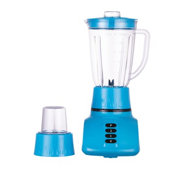 Sanford 2-in-1 Blender and Mill, 400W Powerful Motor, 1.6L Capacity, Stainless Steel Blades, 2-Speed Control with Pulse Function, SF6806BR (Blue)