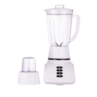 Sanford 2-in-1 Blender and Mill, 400W Powerful Motor, 1.6L Capacity, Stainless Steel Blades, 2-Speed Control with Pulse Function, SF6806BR (White)