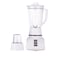 Sanford 2-in-1 Blender and Mill, 400W Powerful Motor, 1.6L Capacity, Stainless Steel Blades, 2-Speed Control with Pulse Function, SF6806BR (White)