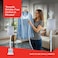Sanford 2000W Upright Garment Steamer with Built-in Ironing Board, 1.8L Water Tank, 35-Second Heat-up Time, and Continuous Steam for Abayas &amp; Clothes   SF2911GS