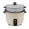Sanford 2.2L Automatic Rice Cooker with Non-Stick Pot, 900W Power, and Transparent Glass Cover, Model SF1190RC (Yellow)