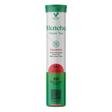 Valeo - Matcha - Green Tea - 20 Effervescent Tabs