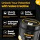 Valeo Creatine Monohydrate Powder 300g (85 Servings), Micronized &amp; Pure Creatine For Muscle Growth, Strength, Power &amp; Recovery, Unflavored, Easy-Mix Workout Supplement For Men &amp; Women