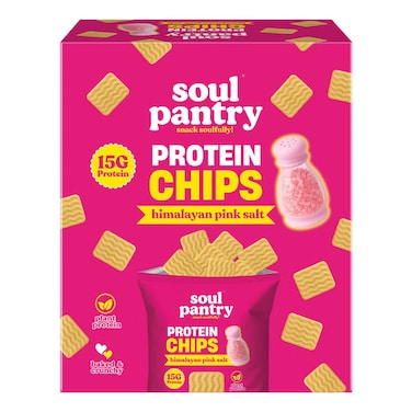Soul Pantry - Protein chips - Himalayan pink salt - Pack of 10