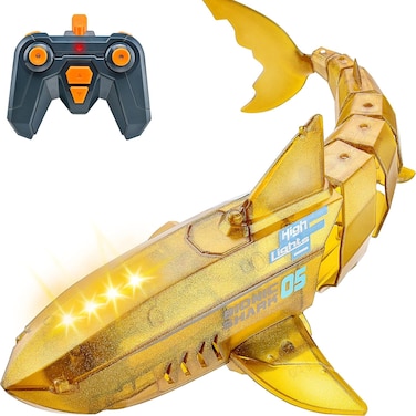 2.4G RC WATERPROOF SHARK（Transparent Light） - Assorted