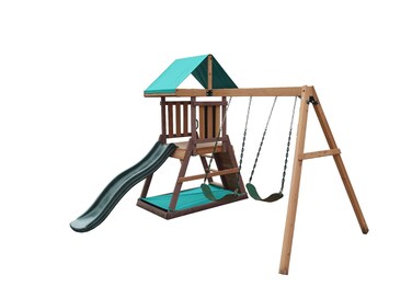 Mountpeak - Matterhorn Swing Set &amp; Playhouse