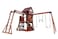 Mountpeak - Vinson Massif Swing Set &amp; Playhouse with wooden roof