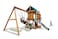 Mountpeak - Logan Swing Set &amp; Playhouse with balcony