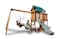 Mountpeak - Logan Swing Set &amp; Playhouse with balcony