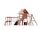 Mountpeak - Double Decker Everest Swing Set  &amp; Playhouse with wooden roof