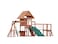 Mountpeak - Double Decker Everest Swing Set  &amp; Playhouse with wooden roof