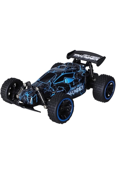 SAMTOYS Luminous 1:18 Racing Car With 3 Light Modes 2.4Ghz Blue