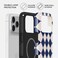 Burga iPhone 17 Pro Check &amp; Mate Premium Case Compatible with Hybrid Dual-Layer Hard Shell + Silicone Protection - Scratch-Resistant Shockproof Mobile Cover