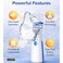 Pack of 2- Portable Handheld Nebulizer Inhaler Mini USB Handheld Automizer Children Adult Kids Steam Machine