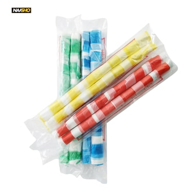 Plastic Sufra Disposable Plastic Table Cover Roll (100 Sheets) &ndash; Waterproof Disposable Tablecloth for Dining, Picnic, Party &amp; Catering (Pack of 4)