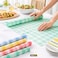 Plastic Sufra Disposable Plastic Table Cover Roll (100 Sheets) &ndash; Waterproof Disposable Tablecloth for Dining, Picnic, Party &amp; Catering (Pack of 10)