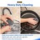 Heavy Duty Stainless Steel Scrubber Pads &ndash; Rust-Resistant Multipurpose Kitchen Cleaning Scrubbers for Pots, Pans, Grills, Stove &amp; Sink (Pack of 6)