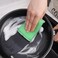 Steel Wire Sponge Scrubbers Home Kitchen Cleaning Pads Dishes Pots Pans Oil and Stain Removal Household Rags Sponge Wipe (Pack of 6)