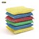 Steel Wire Sponge Scrubbers Home Kitchen Cleaning Pads Dishes Pots Pans Oil and Stain Removal Household Rags Sponge Wipe (Pack of 6)