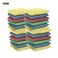 Steel Wire Sponge Scrubbers Home Kitchen Cleaning Pads Dishes Pots Pans Oil and Stain Removal Household Rags Sponge Wipe (Pack of 24)
