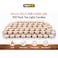 100 Pack Tea Light Candles &ndash; Long Burning Smokeless Dripless White Tealights for Wedding, Party, Home Decor, Spa &amp; Emergency Lighting
