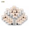 100 Pack Tea Light Candles &ndash; Long Burning Smokeless Dripless White Tealights for Wedding, Party, Home Decor, Spa &amp; Emergency Lighting