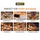 100 Pack Tea Light Candles &ndash; Long Burning Smokeless Dripless White Tealights for Wedding, Party, Home Decor, Spa &amp; Emergency Lighting (pack of 2)