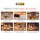 100 Pack Tea Light Candles &ndash; Long Burning Smokeless Dripless White Tealights for Wedding, Party, Home Decor, Spa &amp; Emergency Lighting (pack of 4)