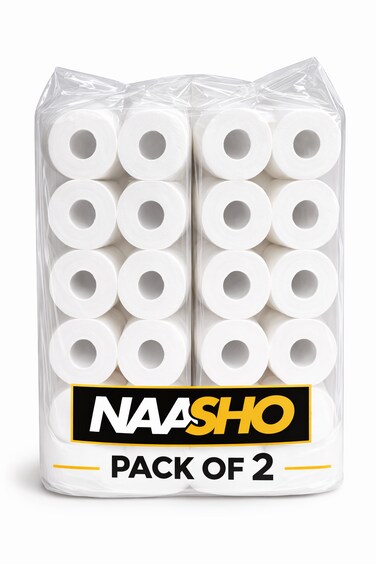 Toilet Paper Rolls &ndash; Soft, Strong &amp; Absorbent Bathroom Tissue for Home, Bathroom &amp; Multi-Purpose Cleaning (20 Count)