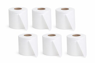 Toilet Paper Rolls &ndash; Soft &amp; Strong Household Bath Tissue, Absorbent Bathroom Paper Rolls for Home &amp; Daily Use (Pack of 6)