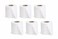 Toilet Paper Rolls &ndash; Soft &amp; Strong Household Bath Tissue, Absorbent Bathroom Paper Rolls for Home &amp; Daily Use (Pack of 6)