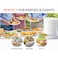 Heavy Duty Disposable Plates &ndash; White Party Plates for Catering, Birthday Parties, Weddings &amp; Events (Total 80)