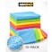 10 Pack Microfiber Cleaning Cloths 30x40 cm Multicolor, Ultra Absorbent Lint-Free Reusable Towels for Kitchen, Car, Windows &amp; Household Cleaning