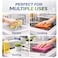 10 Pack Microfiber Cleaning Cloths 30x40 cm Multicolor, Ultra Absorbent Lint-Free Reusable Towels for Kitchen, Car, Windows &amp; Household Cleaning