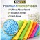 20 Pack Microfiber Cleaning Cloths 30x40 cm Multicolor, Ultra Absorbent Lint-Free Reusable Towels for Kitchen, Car, Windows &amp; Household Cleaning