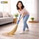 Heavy Duty Whisk Broom with Long Handle &ndash; Indoor Floor Sweeping Brush for Home, Kitchen, Garage &amp; Office Cleaning