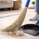 Heavy Duty Whisk Broom with Long Handle &ndash; Indoor Floor Sweeping Brush for Home, Kitchen, Garage &amp; Office Cleaning