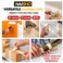 Heavy Duty Masking Tape for Painting, Home Repair &amp; DIY Projects &ndash; Easy Tear Paper Tape (Pack of 4)